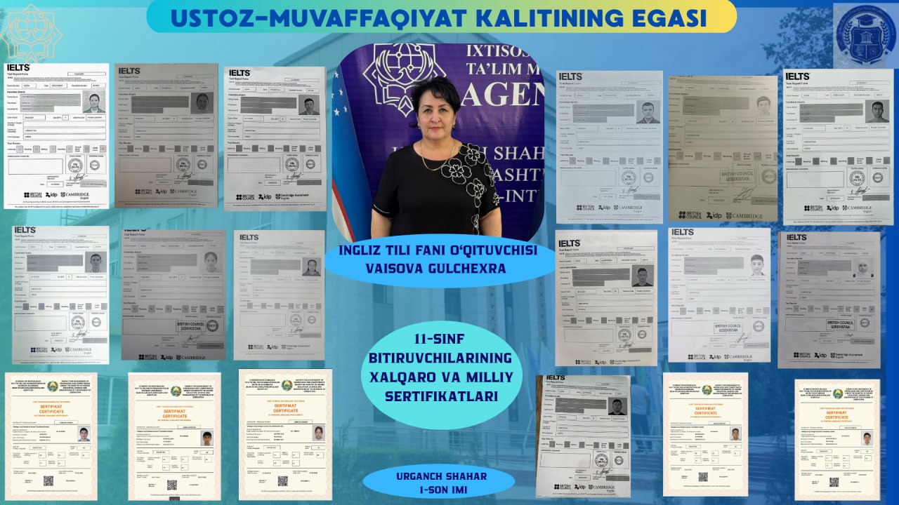 Laboratoriya mashg'ulotlari